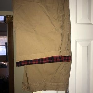 Bass Flannel Lined Utility Pants